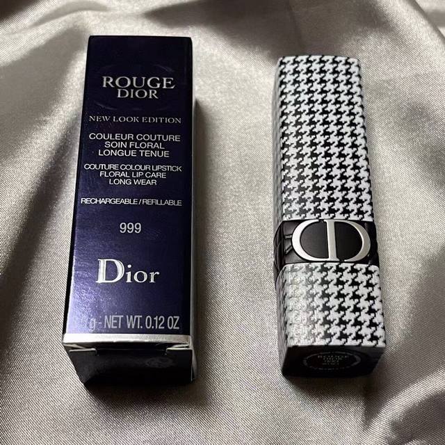Mingtong Edition Dior Blue Gold Lipstick Houndstooth Limited Edition arriving in Mingtong Edition Dior Blue Gold Lipstick Houndstooth Limited Edition arriving in