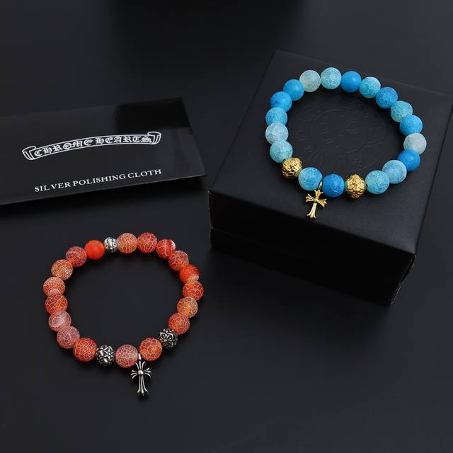 So cool! Latest Chrome Hearts bracelet! A must-have! Factory direct sales! 1:1 r So cool! Latest Chrome Hearts bracelet! A must-have! Factory direct sales! 1:1 r