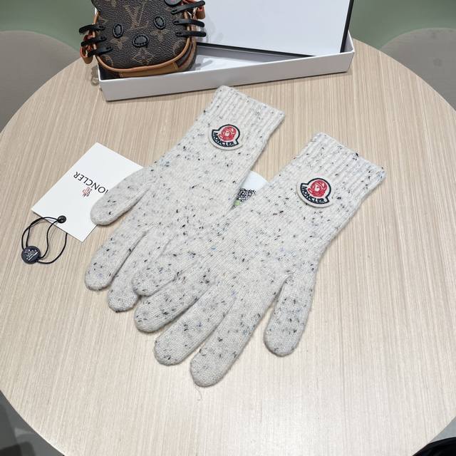 Moncler Wool Dotted Purple Fingerless Touchscreen Long Knitted Gloves for Women, Moncler Wool Dotted Purple Fingerless Touchscreen Long Knitted Gloves for Women,
