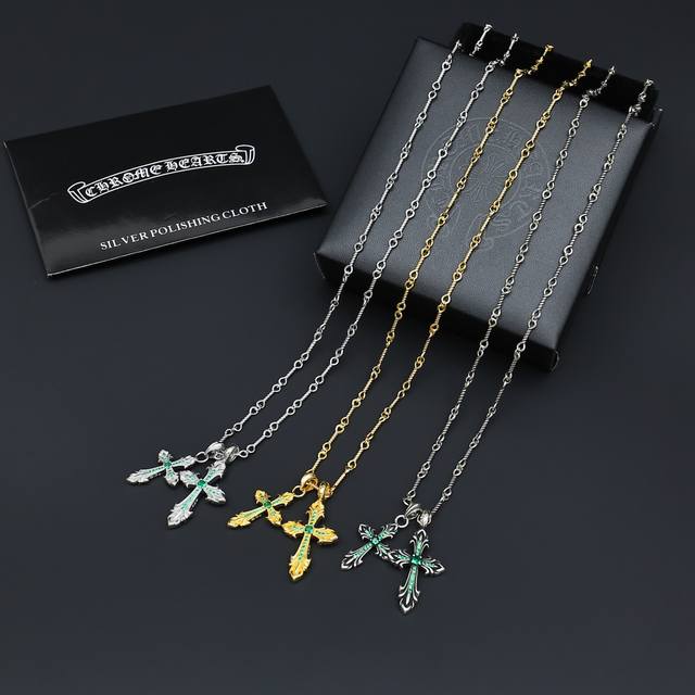 So cool! Latest Chrome Hearts necklace! Unbeatable! Factory direct sales! 1:1 re So cool! Latest Chrome Hearts necklace! Unbeatable! Factory direct sales! 1:1 re