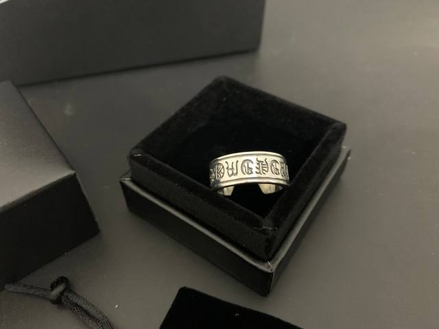 Chrome Hearts Scroll Open Ring DDD