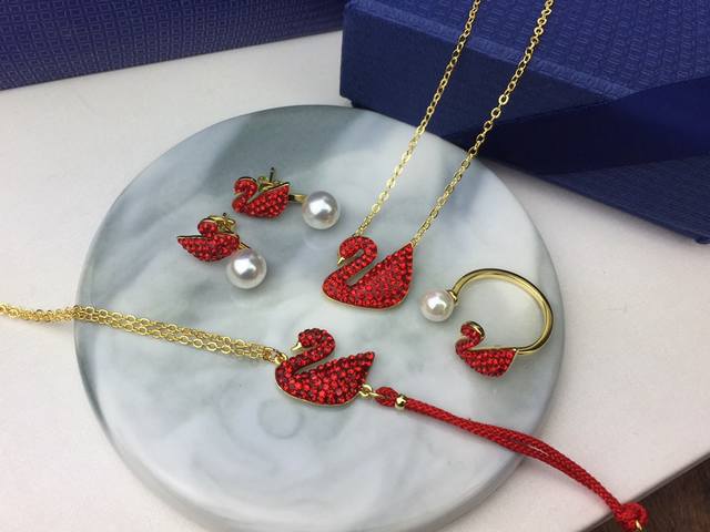 Necklace, Bracelet, Earrings, Ring Sw* Swarovski New Arrival At The Boutique, Re