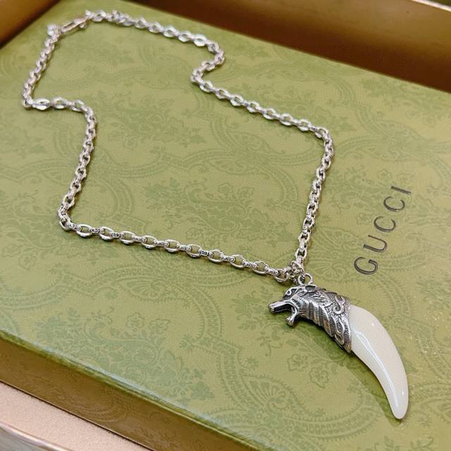 Gucci Necklace Latest Model With Higher-Grade Chain, Celebrity-Style Anger Fores