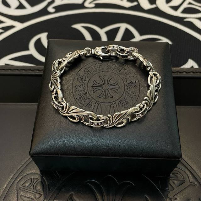 New Arrival, Authentic Quality Chrome Hearts Classic Vintage Woven Flower Bracel