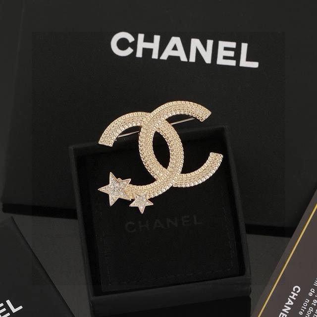 Ch Nel Latest Star Brooch Unparalleled Sophistication And Eye-Catching Design Cr
