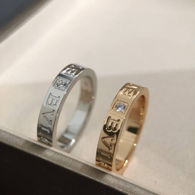 Bv Single Diamond Ring Series, We Have Created Two Color Options. This Series Of