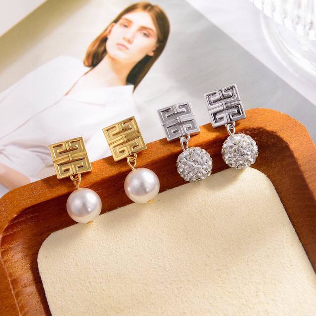 Earrings Full Diamond Earrings Givenchy Pendant Stud Earrings. The Beloved Infin