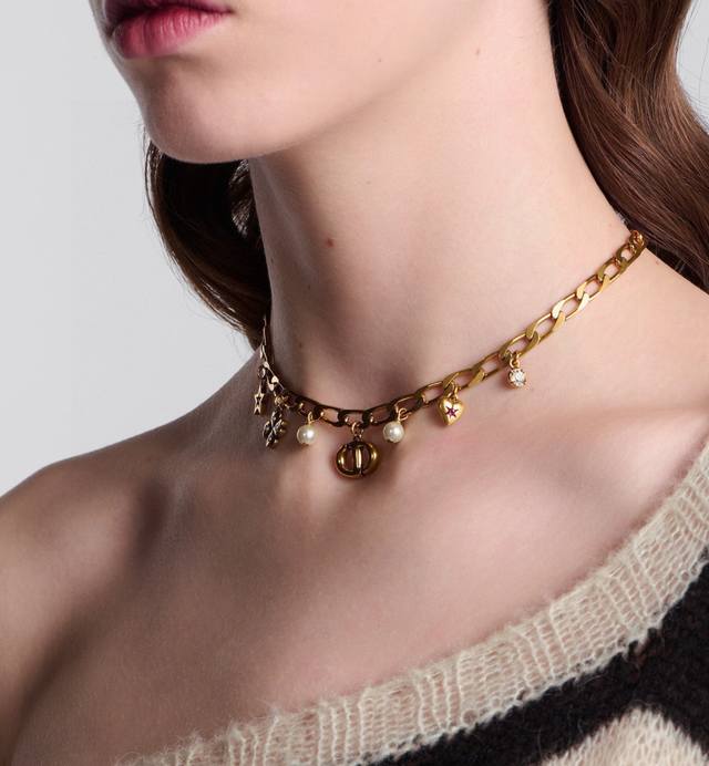 Necklace And Bracelet Dior New Arrival From The Official Store, Absolutely Stunn