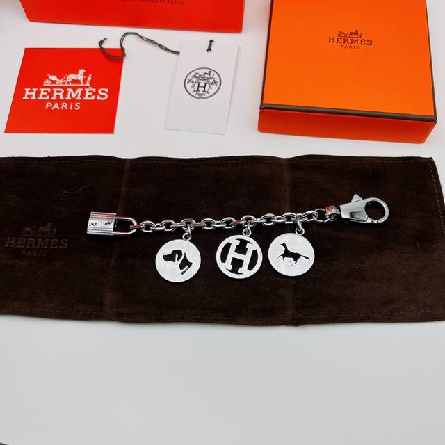 Hermes Bag Chain Hermes Rodeo Pegase Bag Charm, Keychain