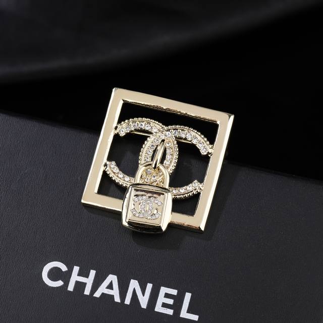 Chanel Chanel New Double C Lock Brooch Every Detail Is Meticulously Crafted. Thi