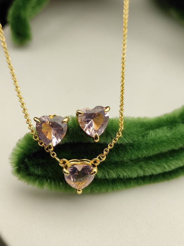 David Yurman 8Mm Heart-Shaped Diamond Necklace, Length 42+3Cm+3Cm. Id: Dyxl-143-