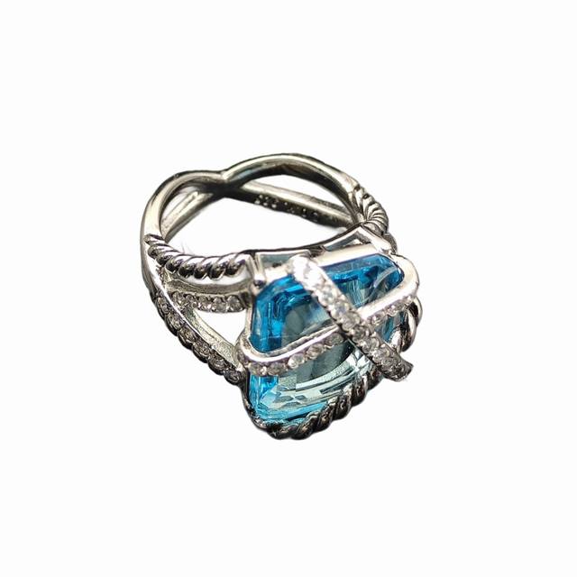 David Yurman Gold-Lined Ring, Sizes: Us Sizes 6-7-8-9, Four Sizes, Code Dyjz-098