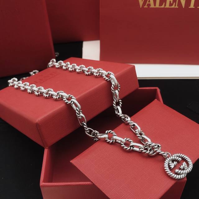 Gxl0089 Necklace Gsl0037 Bracelet Gucci*Latest Retro Silver Necklace And Bracele