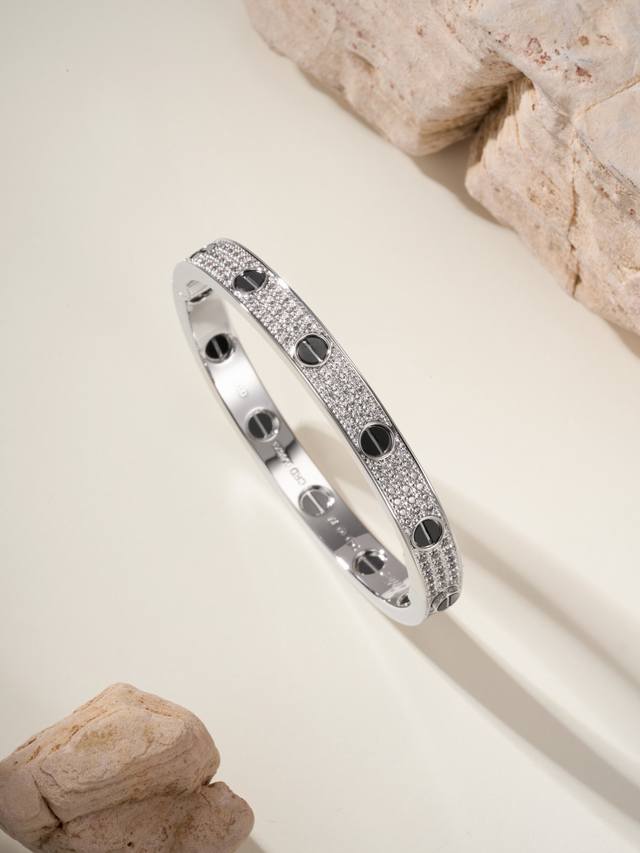 Sizes 16, 17, 18, 19 Black Stud Bracelet With A Sophisticated Feel, Bracelet Wid