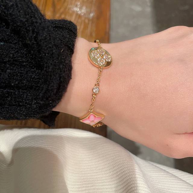Louis Vuitton Features Classic Floral Patterns And A Double-Flower Design, With