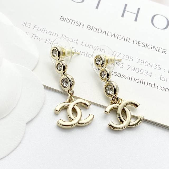Today's New Arrival Code E3031 0243820 Chanel Ear Studs Hot New Arrival Chan 25