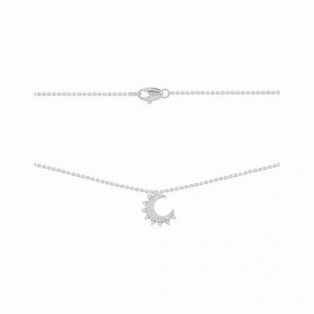 A Batch M Monaco New Moon Necklace! The Latest Star And Moon Series Features Mor