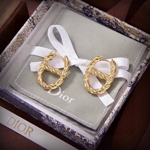 Dior Cd Earrings New Arrival At The Counter Absolutely Stunning Elegant And Roma