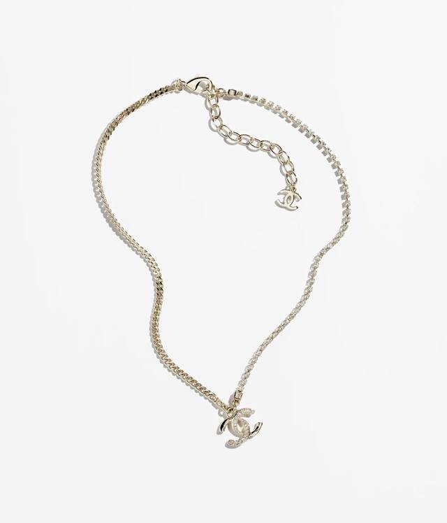 Chanel Chanel Necklace And Earring Set, Authentic Material, Store-Quality New Ar