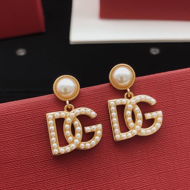 Dged0022 Small Dg*Latest Model Rice Pearl Earring Consistent Zp Brass Material