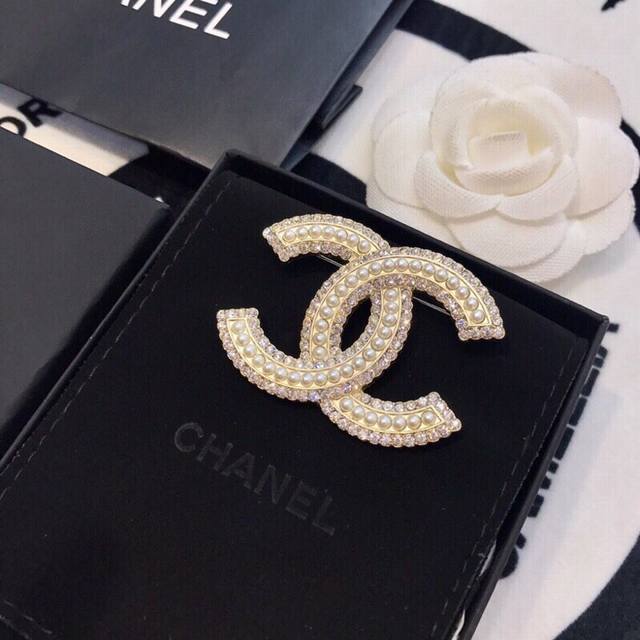 Chanel Classic Brooch With Authentic Details, Official Website New Arrival, Orig