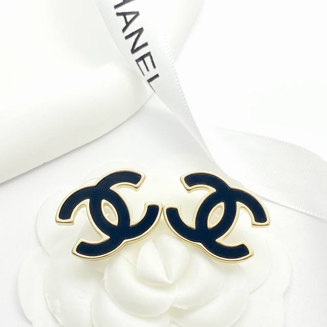Code E2795 Chanel Ear Studs Are Hot Selling And Newly Released! Chan 24 Black An