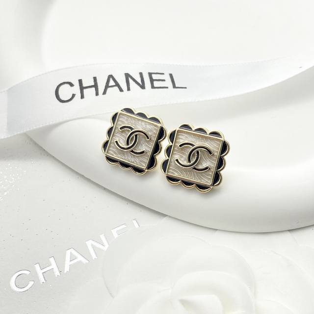 Code E2781 Chanel-Inspired Ear Studs Are Now Available In A New Design! Chan 24