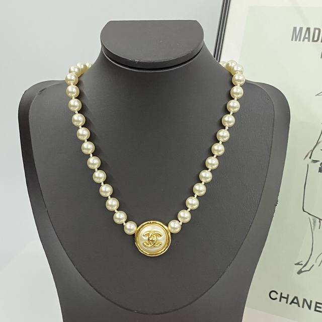 Today's New Arrival, Code N877 Chanel Necklace Hot Selling New Arrival Chan 24 B
