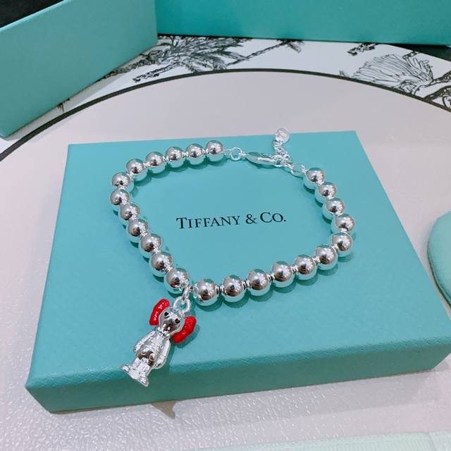 Authentic New Tiffany Bracelet Tiffny&Co. Store-Quality Silver Bracelet Celebrit