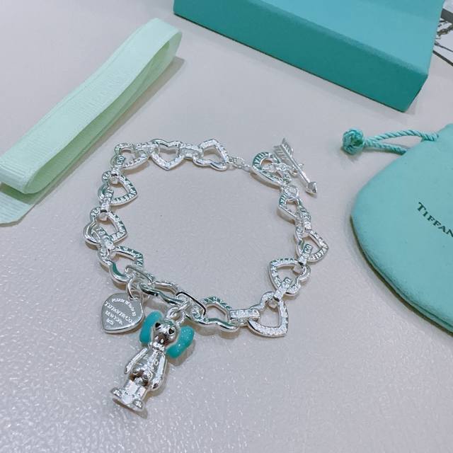 Authentic New Arrival Tiffany Bracelet Tiffny&Co. Luxury Edition With Detailed F