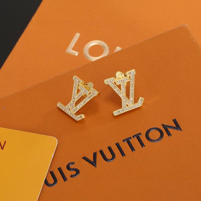 Louis Vuitton Letter Earrings, Crafted With Exceptional Artistry, The Polished F