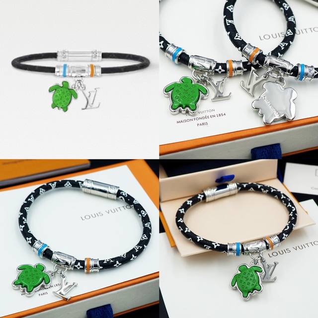 Donkey Home Keept Ocean Series Bracelet Features Vibrant Beads And Sea Turtle De
