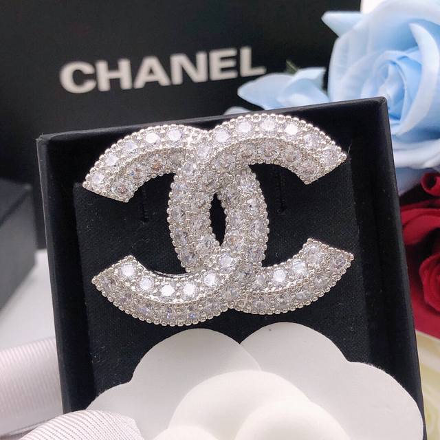 Autumn/Winter Silver Brooch Now Available Ch Nel New Arrival Hot-Selling Series