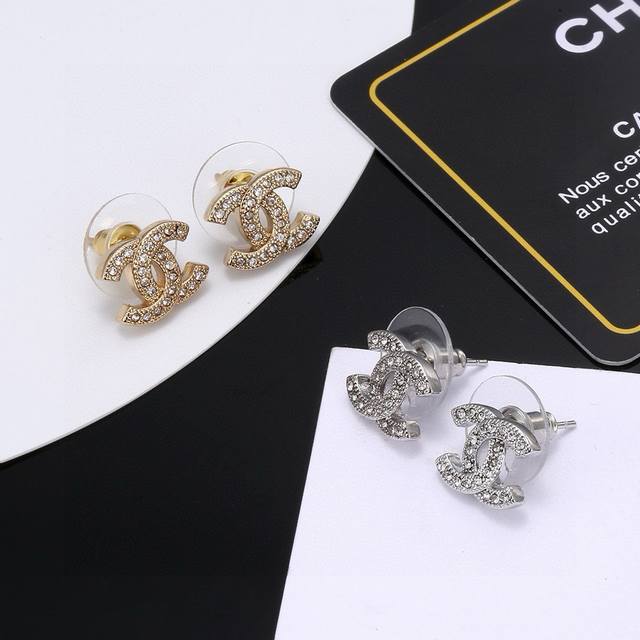 Chanel Mini Double C Ear Studs Mini Everyday Versatile, The Most Classic, A Must