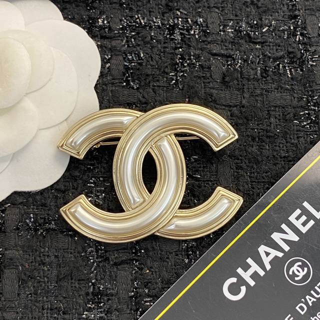 Code A442 0256845 Chanel Brooch Bestseller, Newly Arrived. Classic Double C Moth