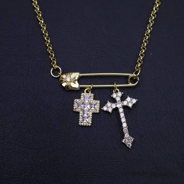 P [Today's Recommendation] Chrome Hearts Necklace And Brooch Chain, Featuring Un