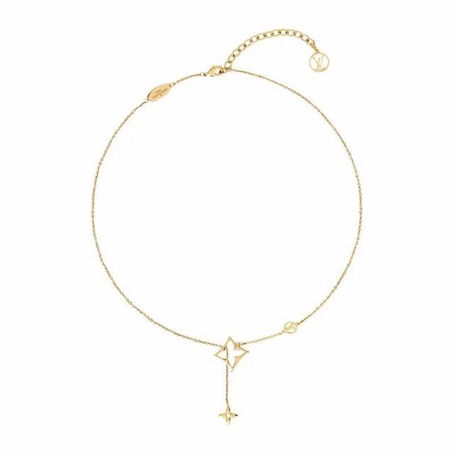 Lv Necklace Authentic Craftsmanship, High-Quality Version. Each Detail Is Meticu