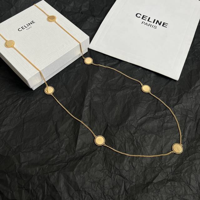 Celine Waist Chain And Necklace Have Always Been A Benchmark In Minimalist Fashi