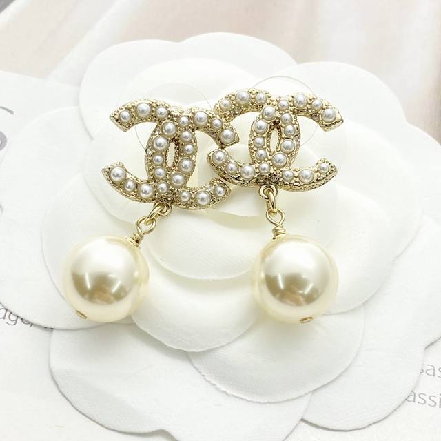 Chanel Ear Studs Are Hot Sellers And Newly Released. Chan 24 100Th Anniversary C