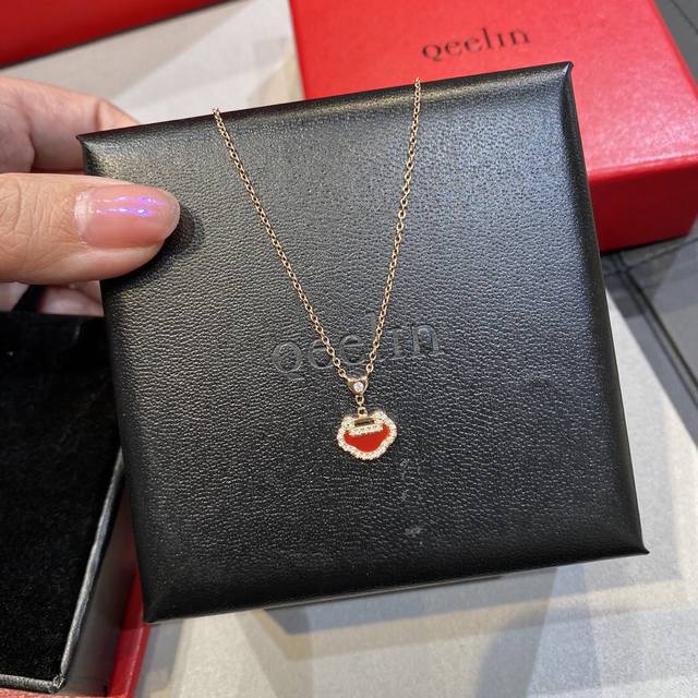 Heart-Shaped Ruyi Necklace, Part Of The Classical Yu Yi Series, Inspired By The