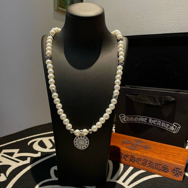 Kroxin Pearl Necklace, Wear It And You'll Be The Cool And Elegant Lady! The Bold