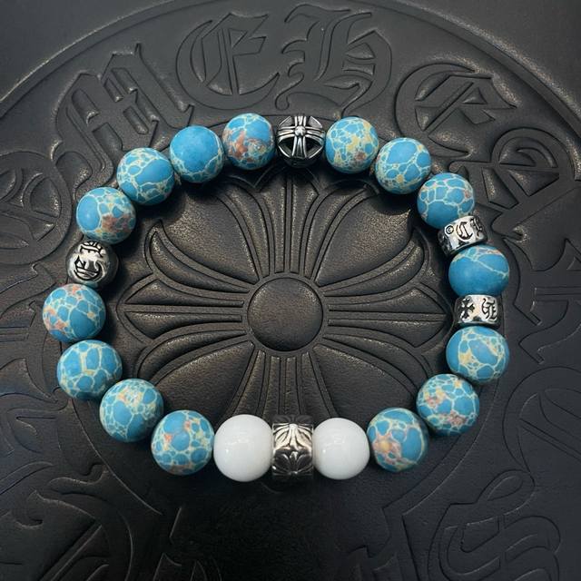 New Arrival, Store-Quality Chrome Hearts Classic Retro Multi-Element Bracelet,Fe