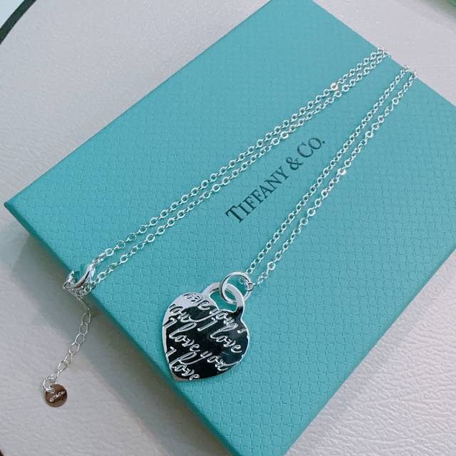 Tiffany Tiffny&Co. Authentic Silver Version, Celebrity-Inspired, Vintage-Style,