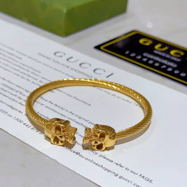 Gucci Bracelet Handmade Latest Model Higher Quality Celebrity Edition Anger Fore