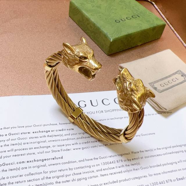 Gucci Bracelet And Bangle Pure Handcrafted Latest Model Higher Quality Celebrity