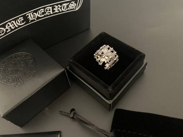 Chrome Hearts Classic Tombstone Open Ring, Model Number: B5823641