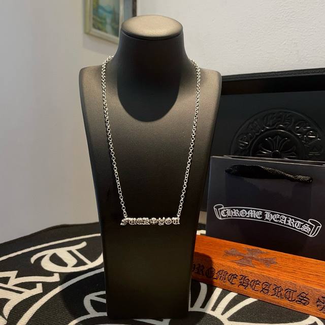New Arrival, Boutique Quality Chrome Hearts Classic Retro Necklace With Letter P