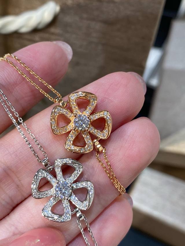 Fiorever Blooming Flower Diamond Bracelet, Delicate Flowers That Resemble Four-L