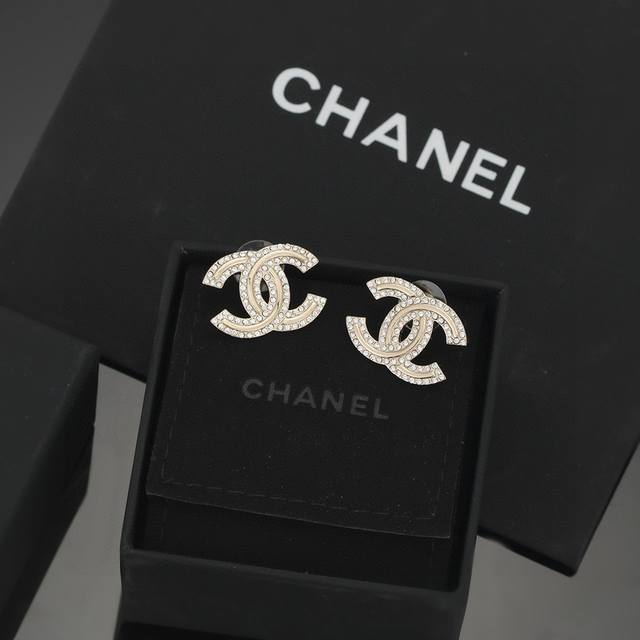 Chanel Classic Double C Stud Earrings This Versatile Piece Is Incredibly Stylish