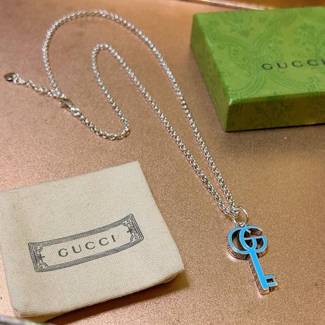 So Cool! Gucci Necklace 2025 Latest Model With Higher-Grade Chain, Celebrity-Sty